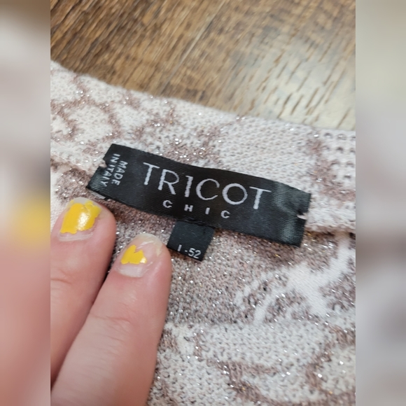 Tricot Chic metallic glitter sweater - Picture 7 of 13